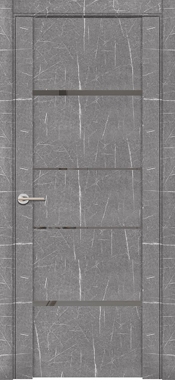 Межкомнатная дверь UniLine Mramor 30039/1 Торос Серый