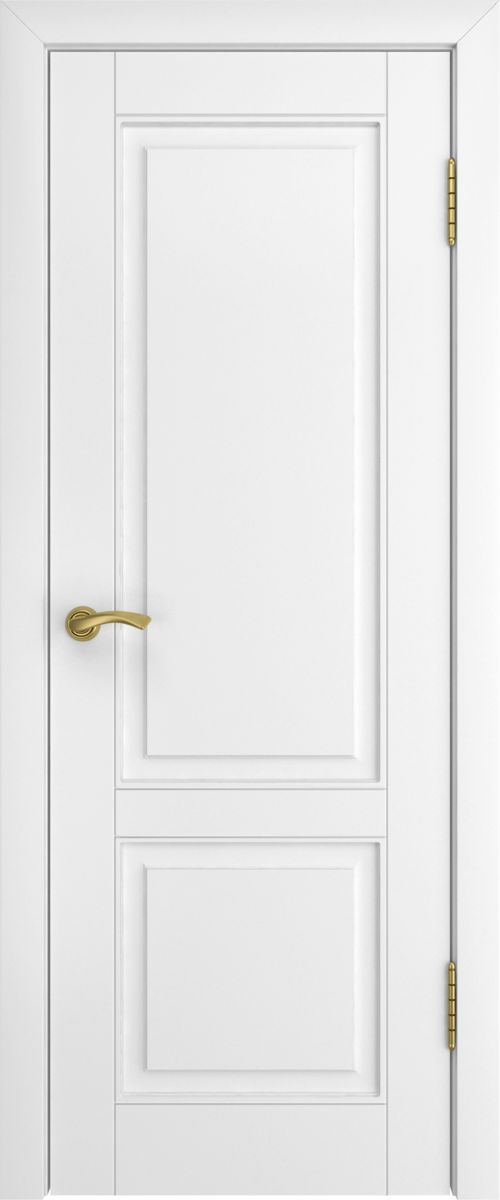 Дверь Модель L-5 ДГ белая эмаль