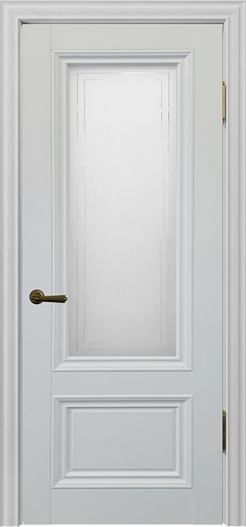 Межкомнатная дверь Алтай-802 ДО Светло-серый бархат