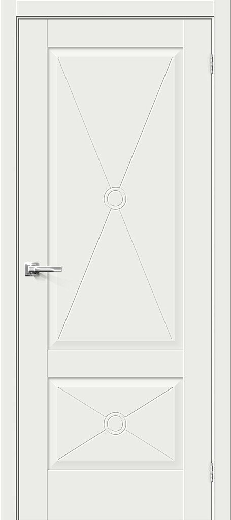 Дверь Прима-12.Ф2 White Matt