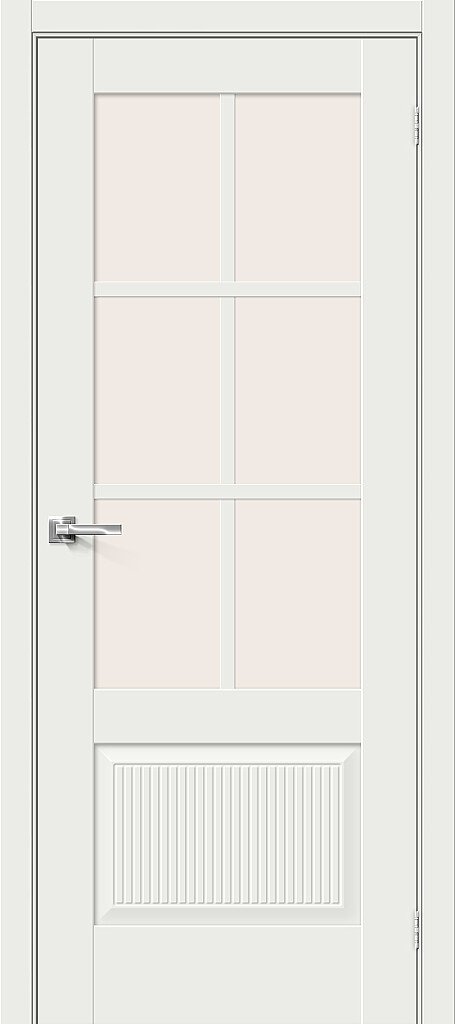 Дверь Прима-13.Ф7.0.1 White Matt
