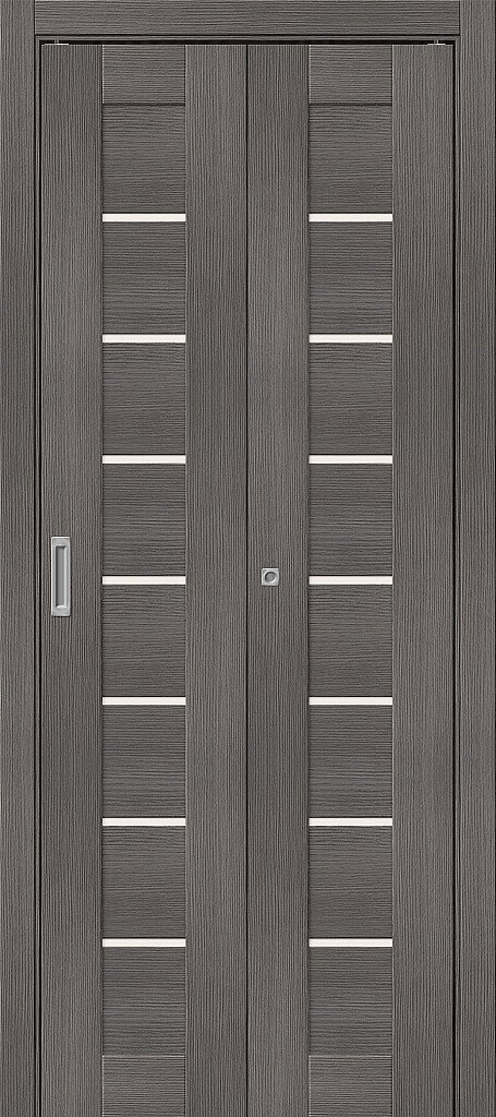 Складная дверь-книжка Браво-22 Grey Melinga