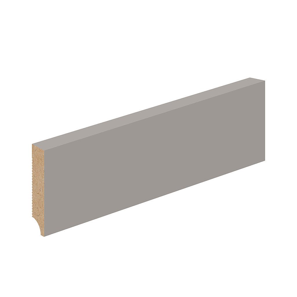 Плинтус напольный S-70-16 Grey Pro