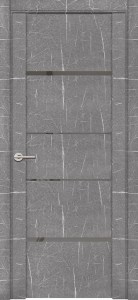 Межкомнатная дверь UniLine Mramor 30039/1 Торос Серый