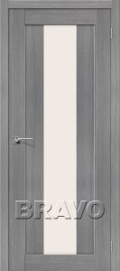 Межкомнатная дверь Порта-25 alu 3D Grey
