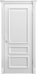 Дверь Калипсо ДГ белая эмаль