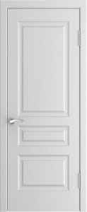 Дверь Модель L-2 ДГ белая эмаль