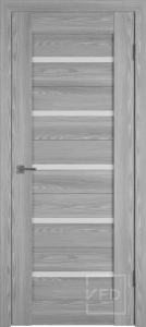 Дверь Line 1 Grey P White Gloss