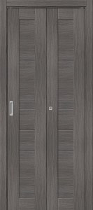 Складная дверь-книжка Браво-21 Grey Melinga