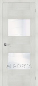 Межкомнатная дверь экошпон VG2 WW bianco veralinga