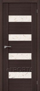Межкомнатная дверь экошпон VM4 wenge veralinga