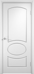 Межкомнатная дверьНеаполь ПВХ ДГ белая