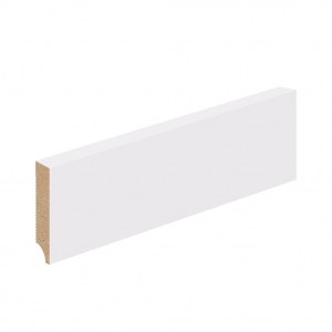 Плинтус напольный S-70-16 White Pro