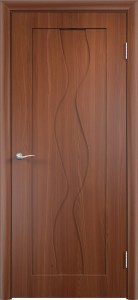 Межкомнатная дверьВираж ПВХ ДГ итальянский орех