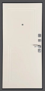 Стальная дверь Оптима 3К Капучино